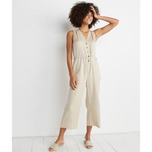 Marine Layer Katy Jumpsuit in Cream
